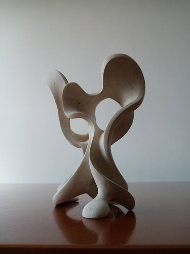 Original Art Deco Abstract Sculpture by Massimiliano Capraro