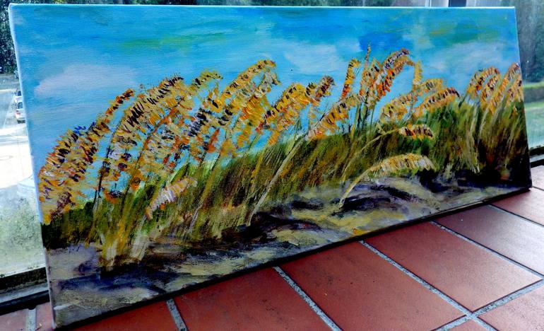 Original Impressionism Nature Painting by Marie Steffin