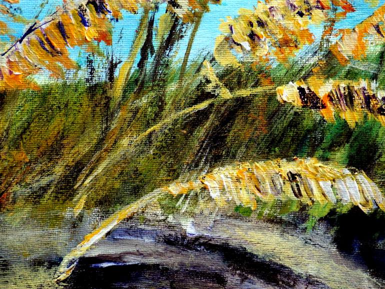 Original Impressionism Nature Painting by Marie Steffin