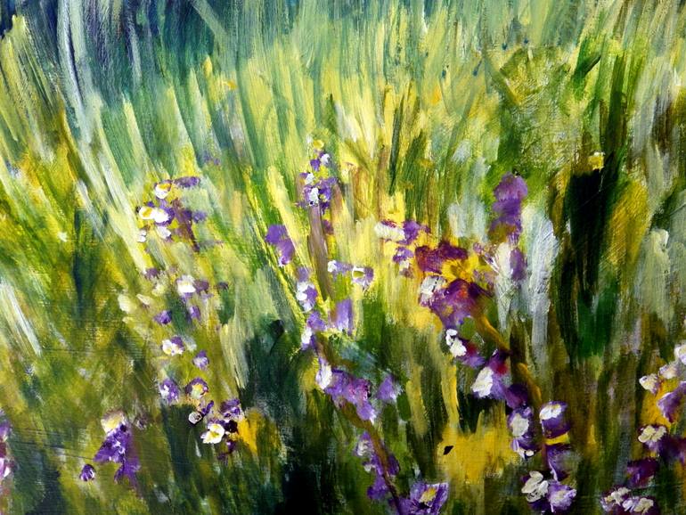 Original Impressionism Nature Painting by Marie Steffin