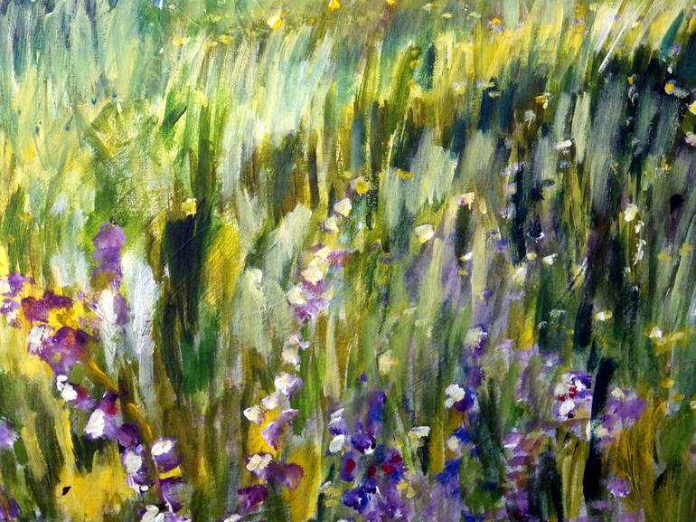 I just need you (landscapes, meadows) Painting by Marie Steffin ...