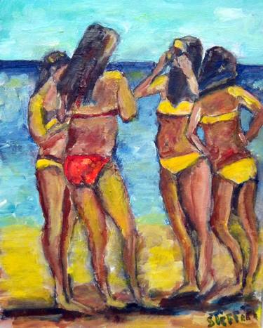 Beach girls (Seascapes) thumb
