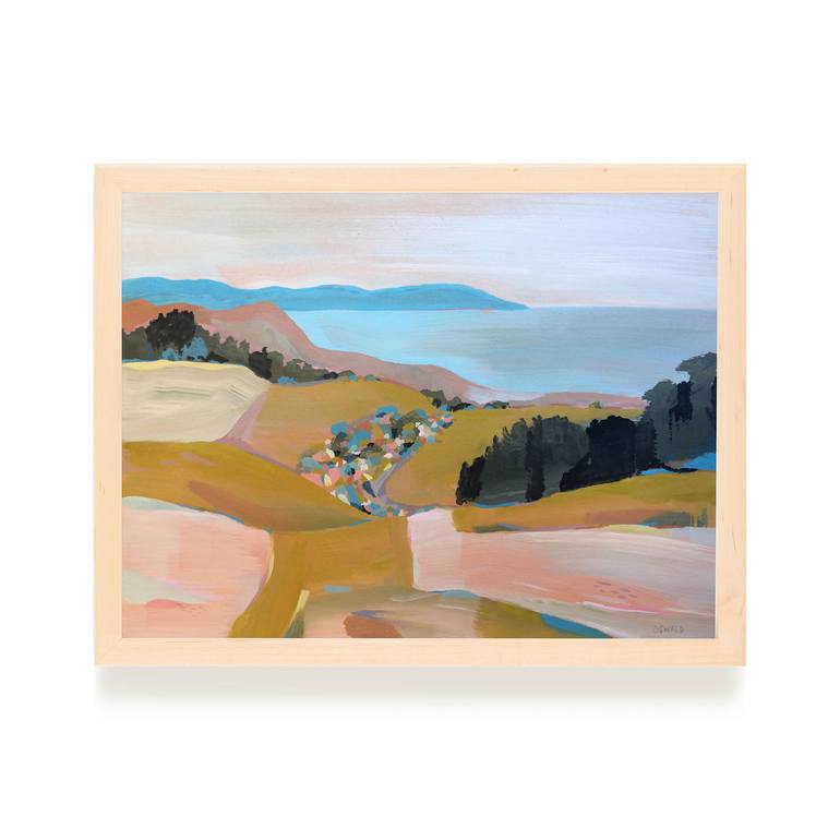 Original Abstract Landscape Painting by Pete Oswald