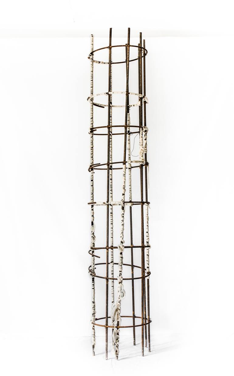 Original Minimalism Abstract Sculpture by Laura Lleal