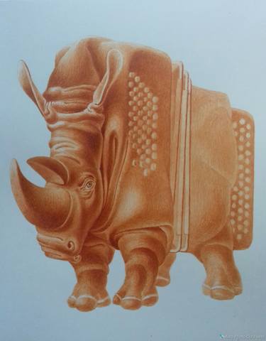 rhinoceros thumb