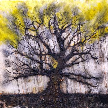 Original Tree Mixed Media by Kevin Rolly