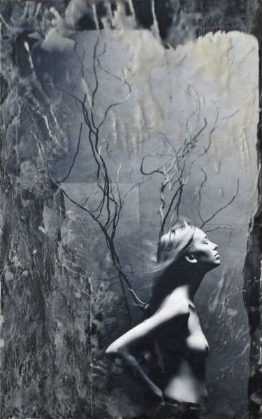 Original Conceptual Women Mixed Media by Kevin Rolly