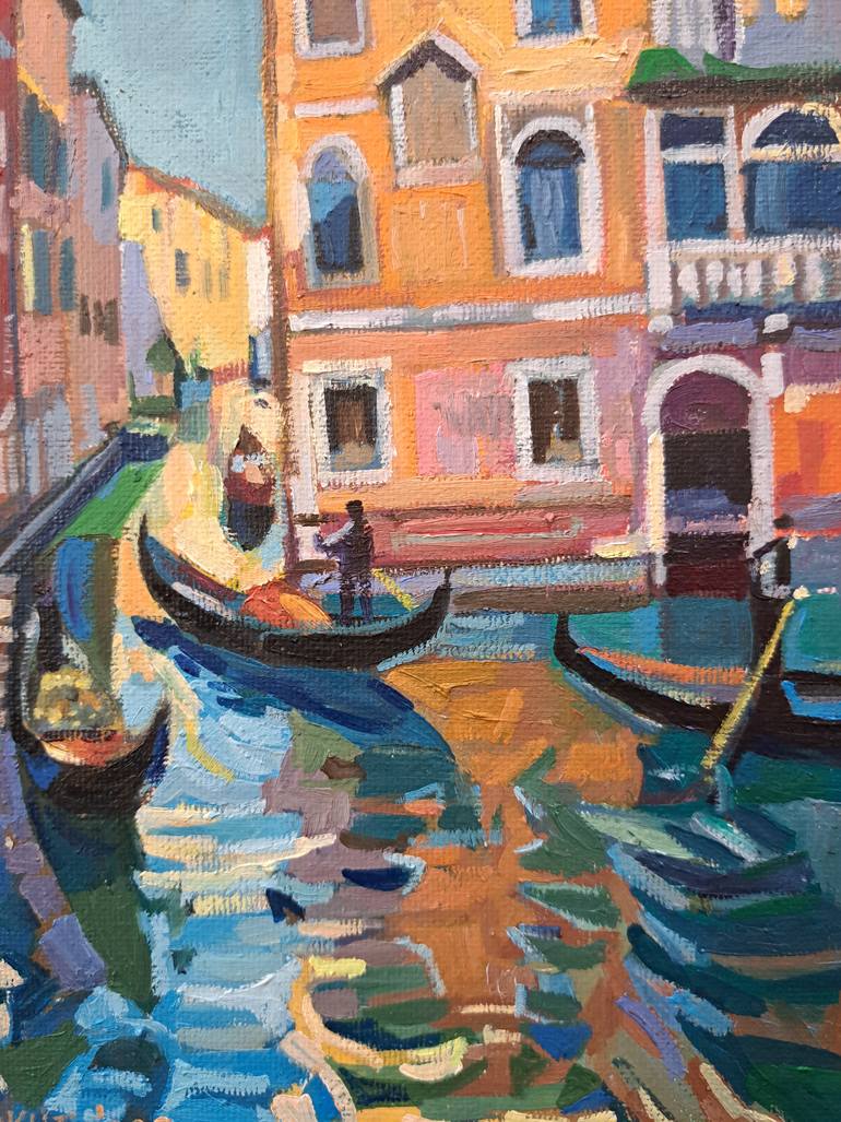 Original Impressionism Architecture Painting by Maja ĐOkić Mihajlović