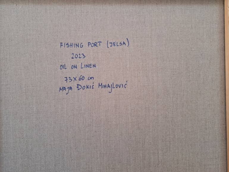 Original Figurative Seascape Painting by Maja ĐOkić Mihajlović