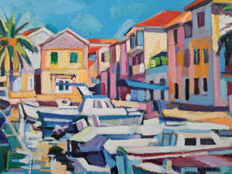 Original Figurative Seascape Painting by Maja ĐOkić Mihajlović