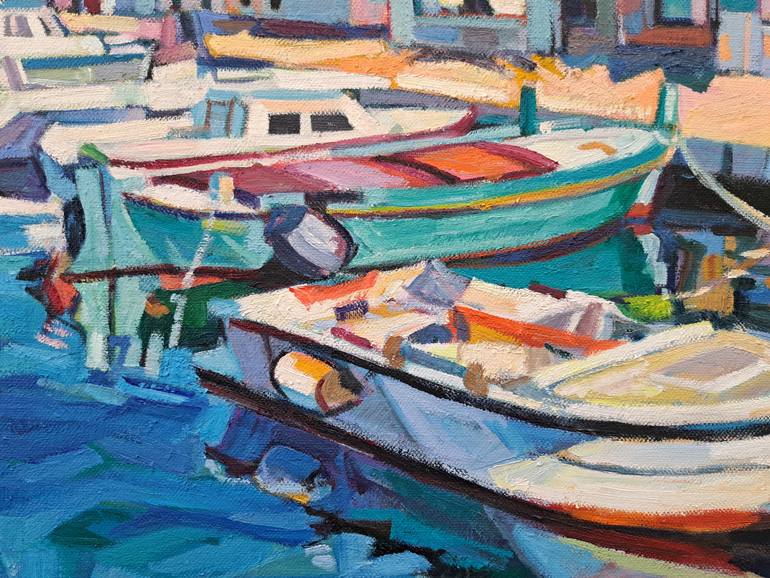 Original Figurative Seascape Painting by Maja ĐOkić Mihajlović