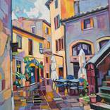 Rainy Day in Pitigliano by Maja Đokić Mihajlović