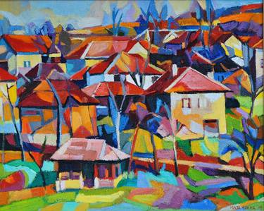 Print of Rural life Paintings by Maja Đokić Mihajlović