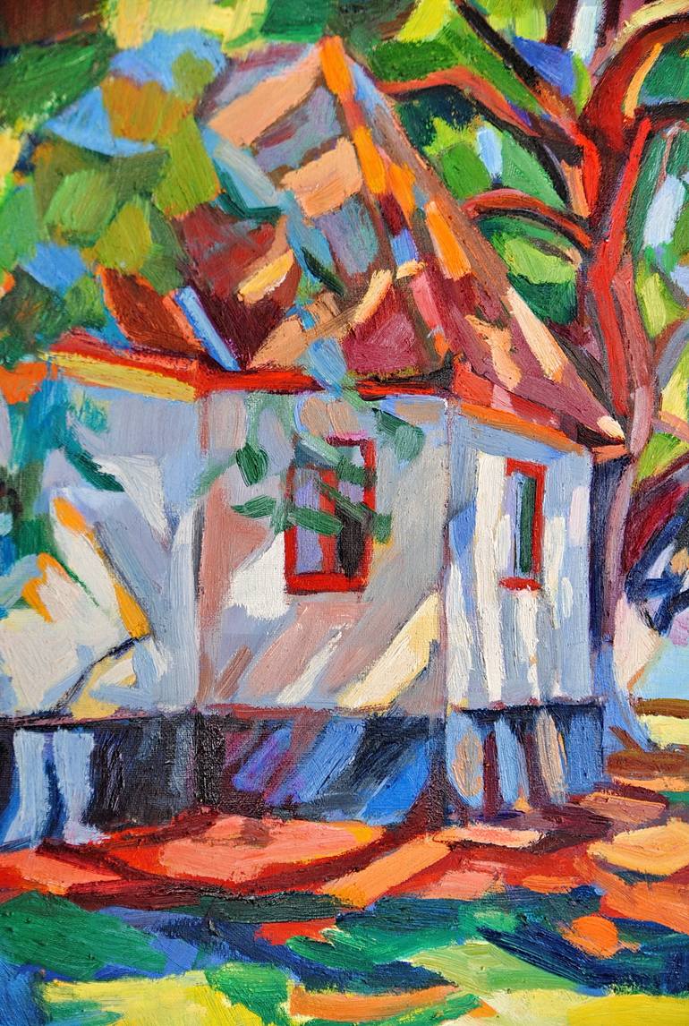 Original Home Painting by Maja Đokić Mihajlović