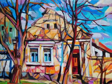 Original Architecture Paintings by Maja Đokić Mihajlović