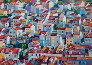 Original Architecture Paintings by Maja Đokić Mihajlović