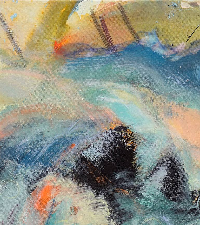 Original Abstract Expressionism Abstract Painting by Uwe Fehrmann