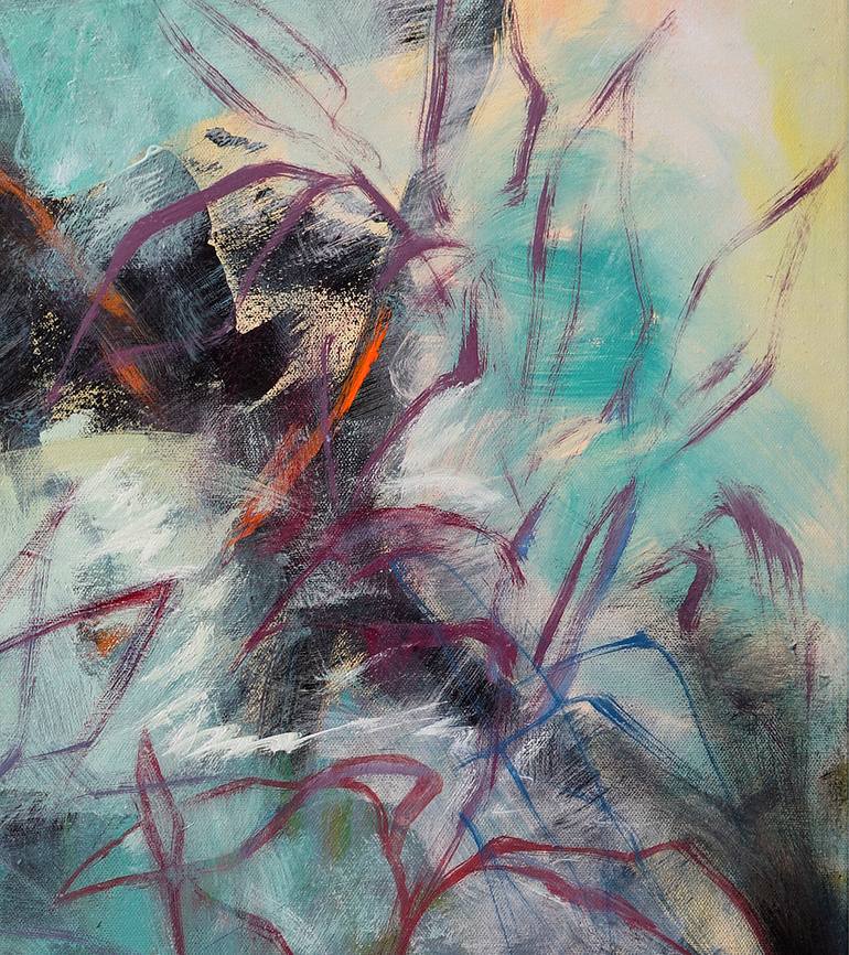 Original Abstract Expressionism Abstract Painting by Uwe Fehrmann