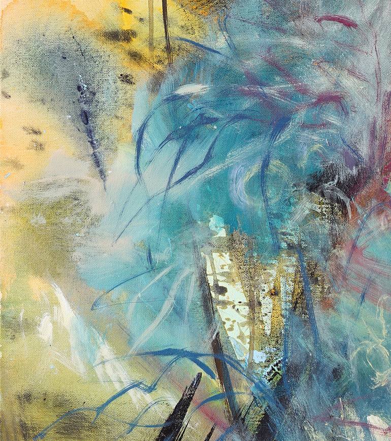 Original Abstract Expressionism Abstract Painting by Uwe Fehrmann