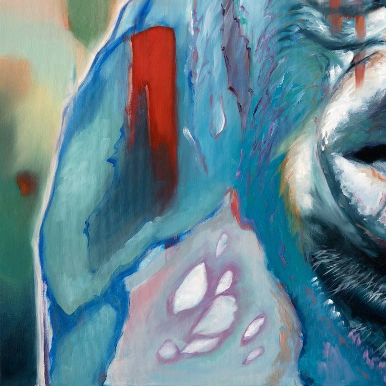Original Figurative Animal Painting by Uwe Fehrmann