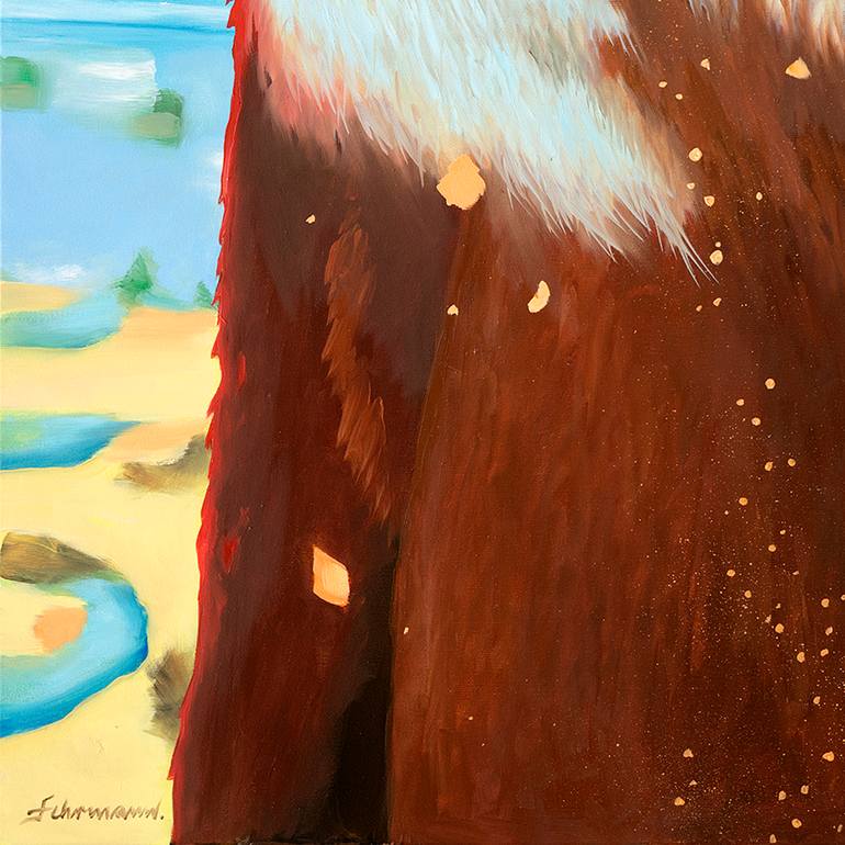 Original Figurative Animal Painting by Uwe Fehrmann