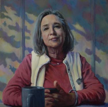 Original Portrait Painting by dan fusco