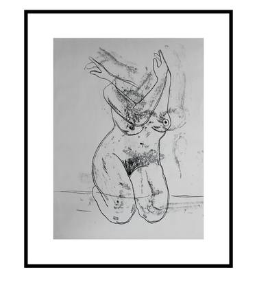 Print of Figurative Nude Drawings by Diana Rutetska