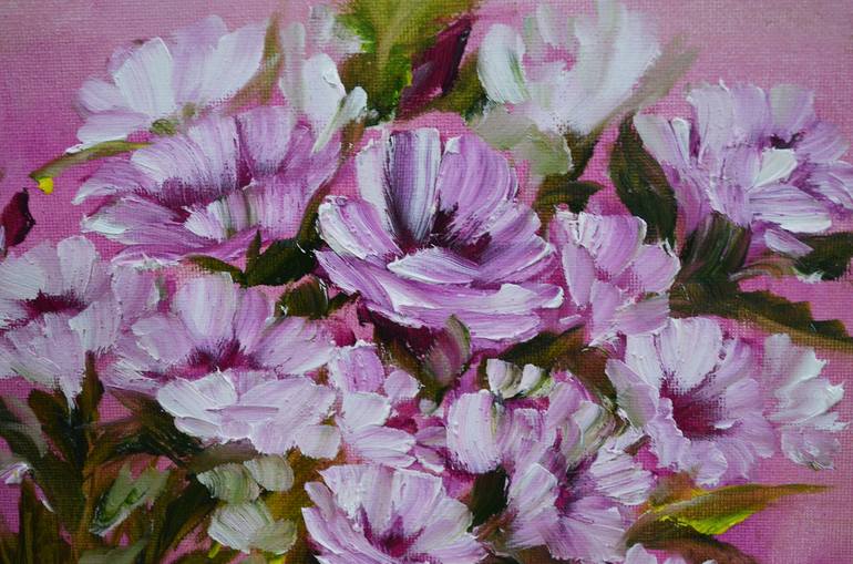 Original Fine Art Floral Painting by Younsuk Noh