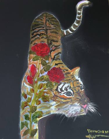 Original Contemporary Animal Paintings by Younsuk Noh