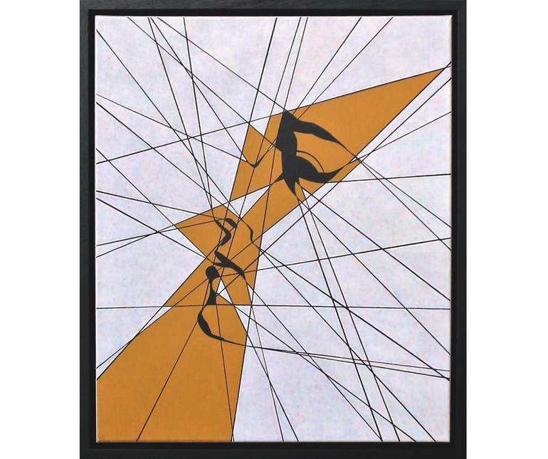 Original Art Deco People Painting by Bo Cosfranz