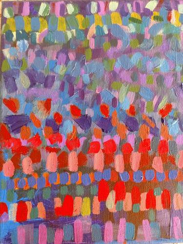 Original Abstract Expressionism Abstract Painting by Jane Runyeon