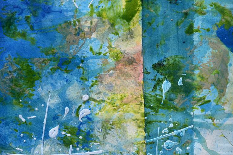Original Abstract Expressionism Abstract Painting by Jane Runyeon