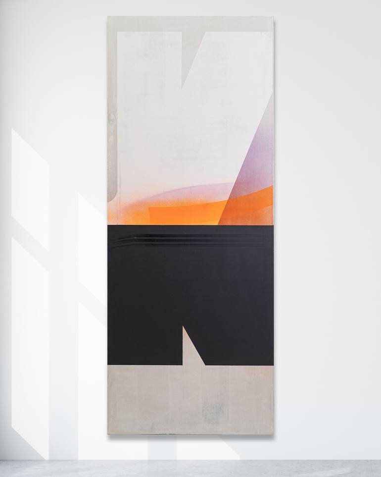 Original Cubism Abstract Painting by Stefan Hänni