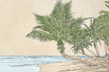 palm tree and sea thumb