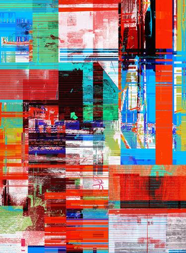 Original Abstract Expressionism Abstract Digital by Milan Terzic