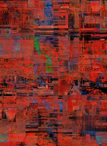 Original Abstract Expressionism Abstract Digital by Milan Terzic