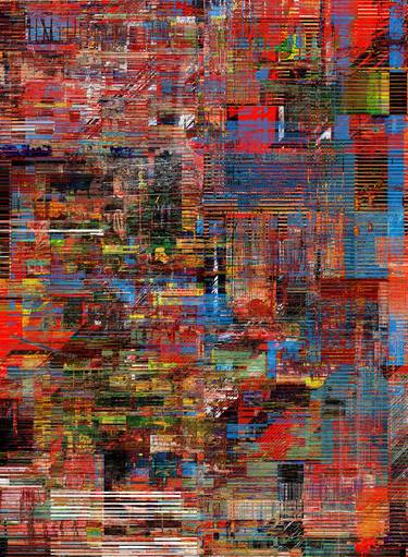 Original Abstract Expressionism Abstract Digital by Milan Terzic