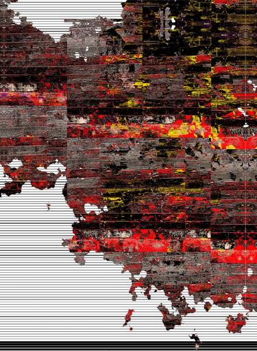 Original Abstract Expressionism Abstract Digital by Milan Terzic