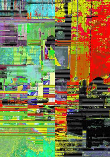 Original Abstract Expressionism Abstract Digital by Milan Terzic