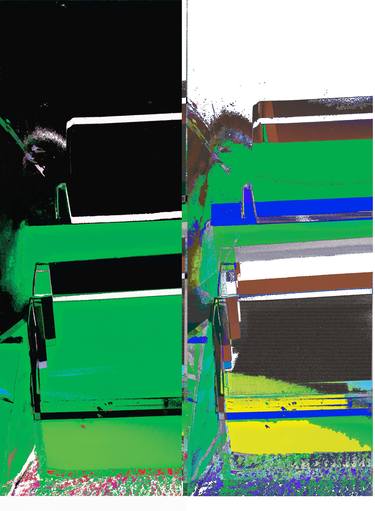 Original Contemporary Abstract Digital by Milan Terzic