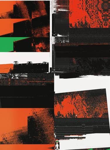 Original Abstract Expressionism Abstract Digital by Milan Terzic