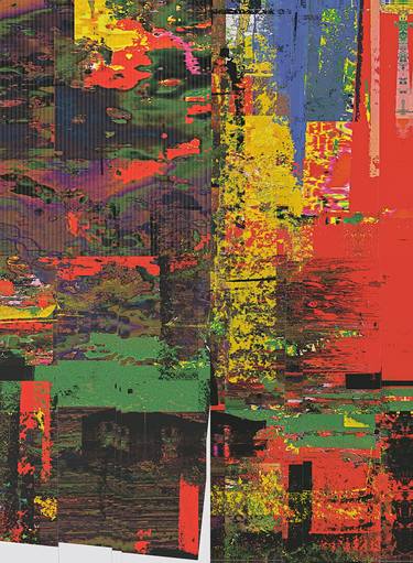 Original Abstract Expressionism Abstract Digital by Milan Terzic