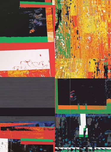Original Abstract Expressionism Abstract Digital by Milan Terzic