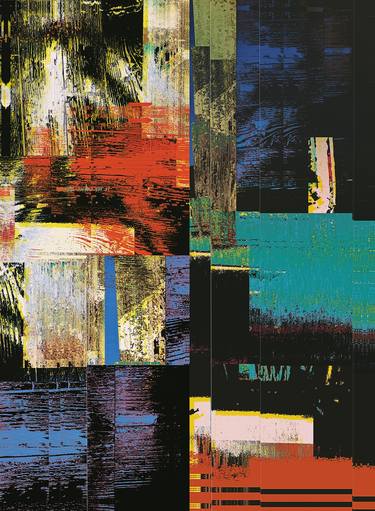 Original Abstract Expressionism Abstract Digital by Milan Terzic
