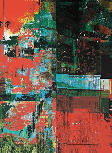 Original Abstract Expressionism Abstract Digital by Milan Terzic