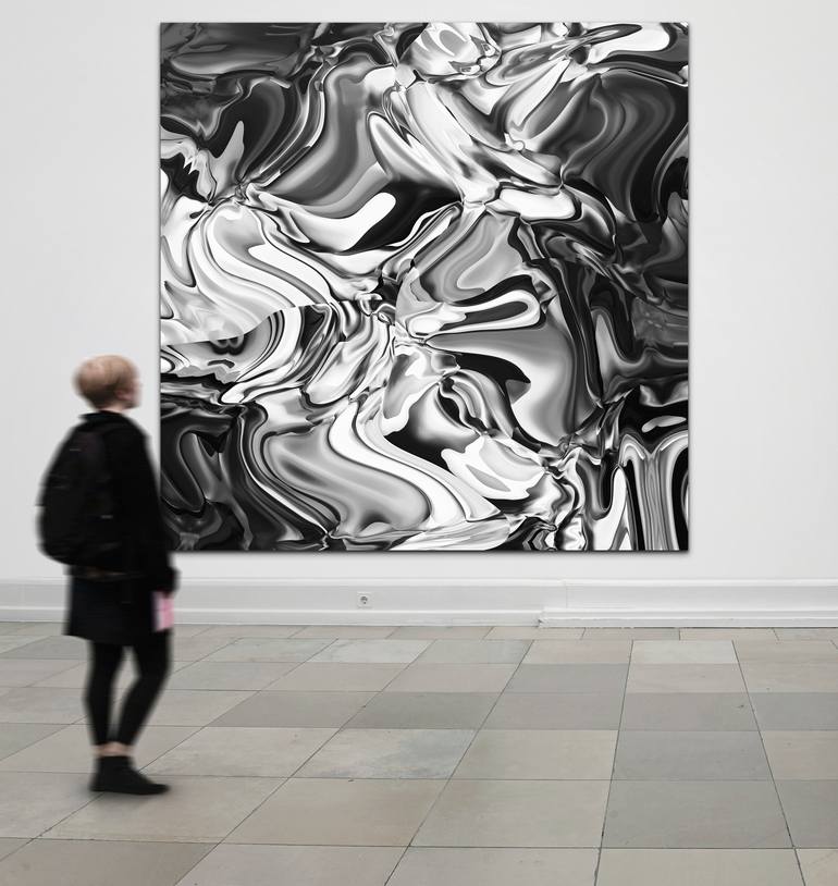 Original Abstract Nature Digital by Milan Terzic