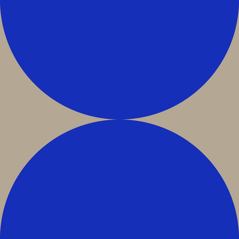 Original Abstract Geometric Digital by Milan Terzic