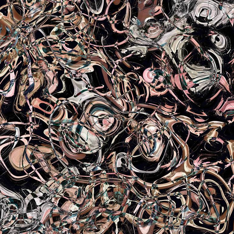 Original Expressionism Abstract Digital by Milan Terzic