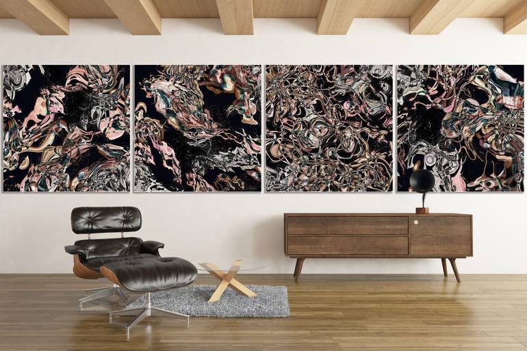 Original Expressionism Abstract Digital by Milan Terzic