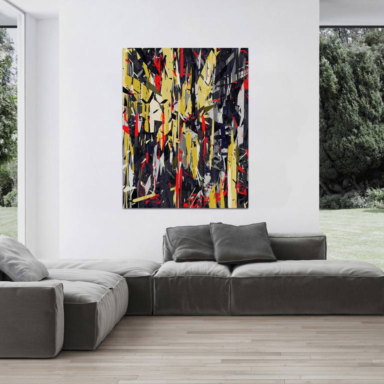 Original Abstract Expressionism Abstract Digital by Milan Terzic